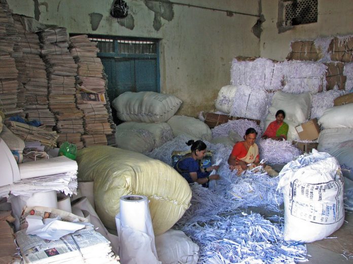 India Collects Most Of The Waste Paper From The World